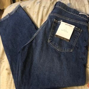 Anthropologie slim fit boyfriend jeans